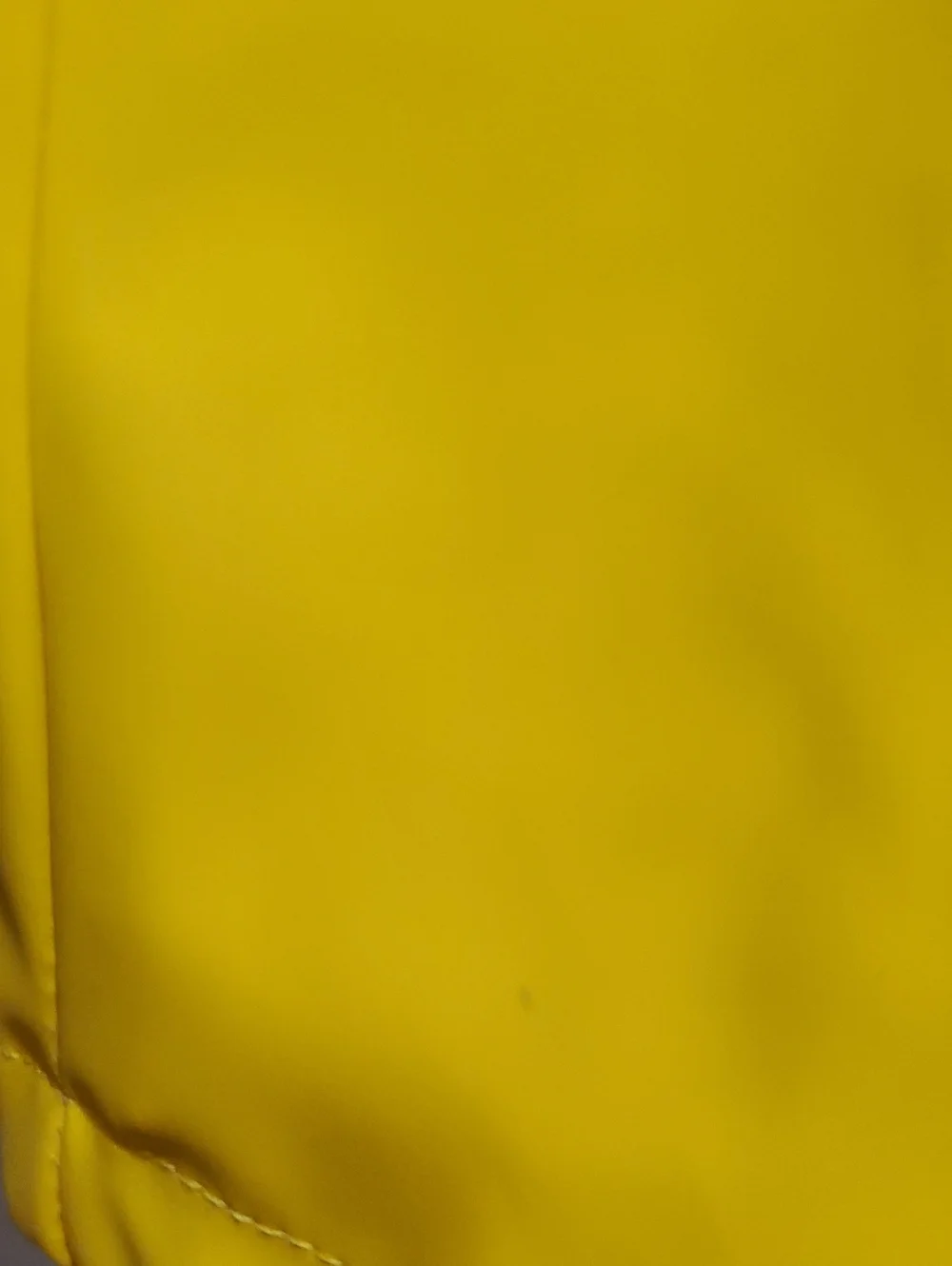 Hunter Kids Yellow Raincoat with Black & White Striped Lining